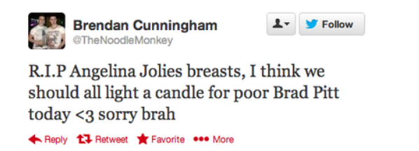 lighting a candle 4 ur sense of humor, brah <3